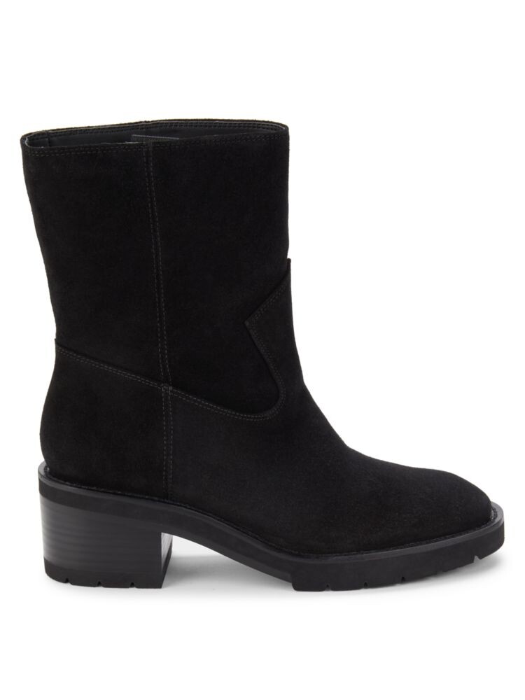 

Замшевые ботильоны Boulevard Anlke Stuart Weitzman, черный