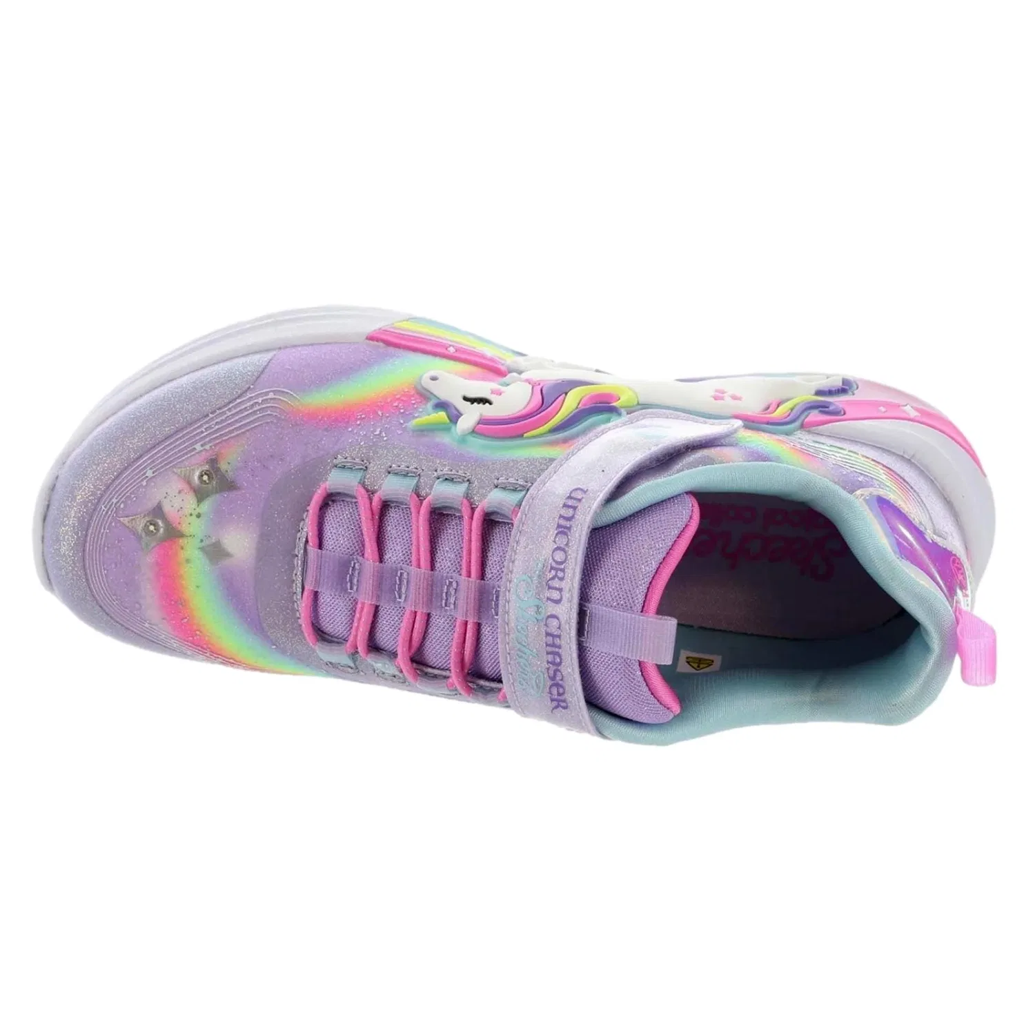Кроссовки Skechers S Lights-Unicorn Chaser Lavender / Multi 302298L-LVMT для дошкольников — фото 2