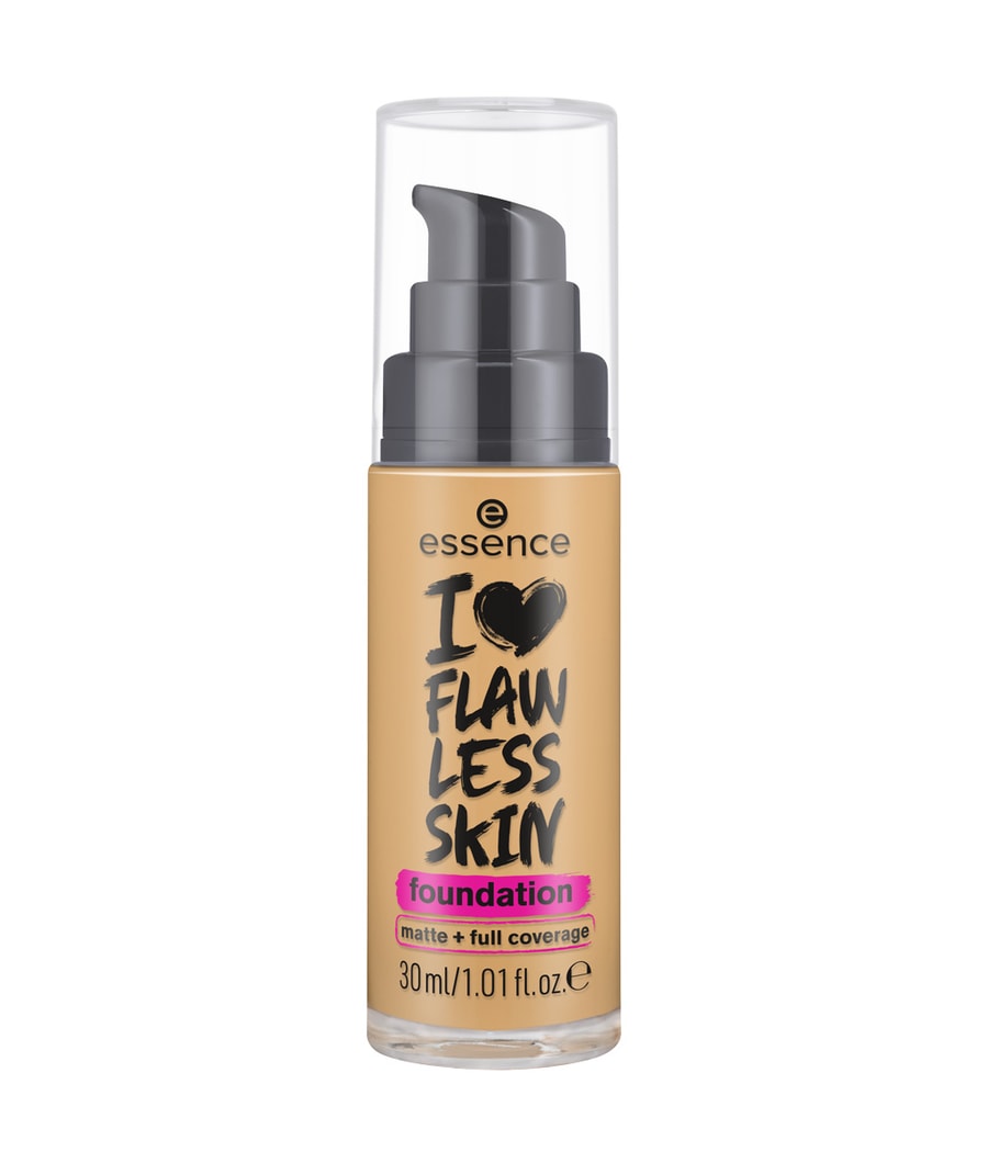 

Жидкая основа essence I LOVE FLAWLESS SKIN matt + full coverage, Nr. 40 - Light Ivory, 30 ml