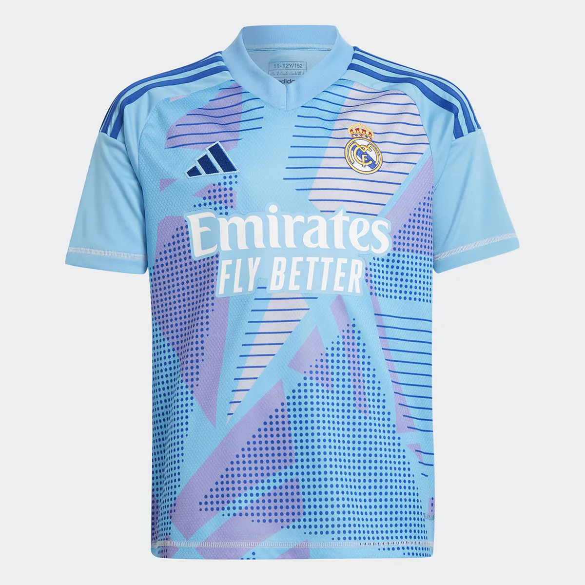 

Реал Мадрид CF 2024-2025 Adidas 1st kit вратарь детская футболка, синий
