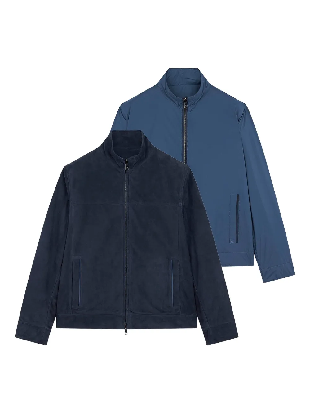 

Двусторонняя замшевая куртка Paul & Shark, синий