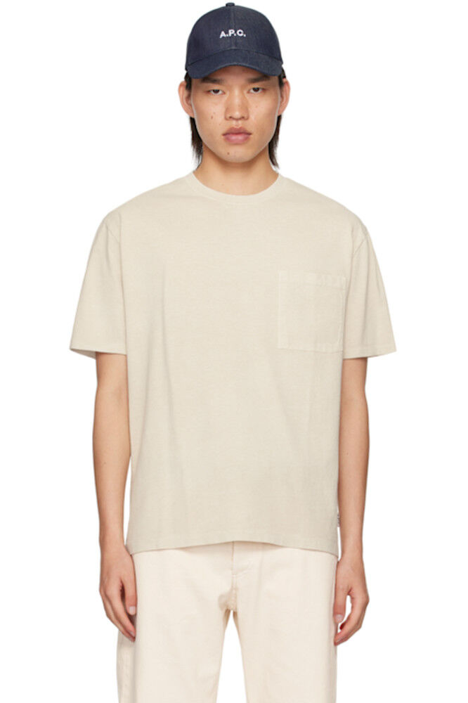 

Футболка Off-White с квадратным ярлычком A.P.C.