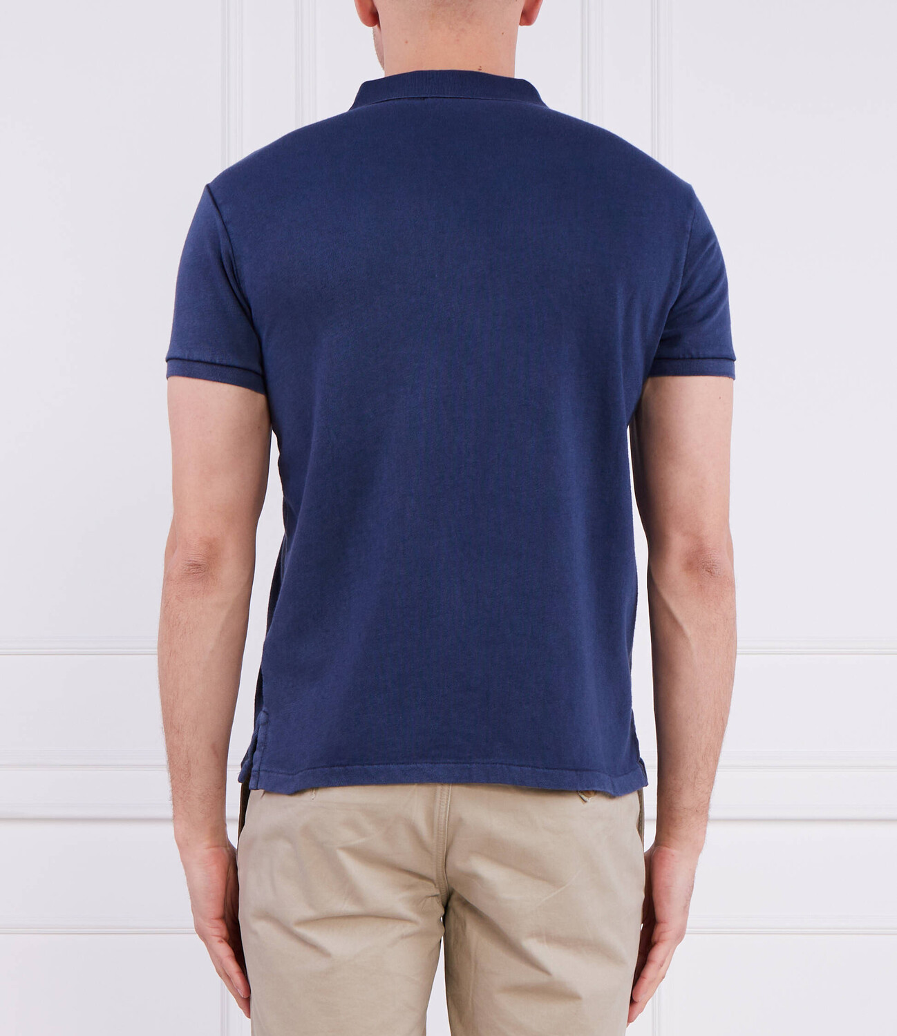 Поло POLO RALPH LAUREN Regular Fit, темно-синий — фото 4