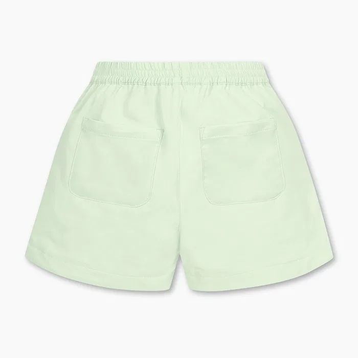 Детские мятные шорты из синтетической ткани от Benetton Kids — фото 2
