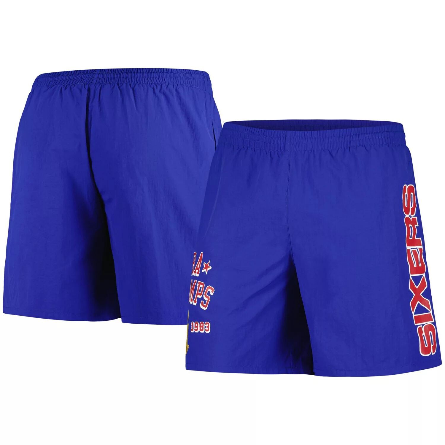 

Мужские шорты NBA Champs Heritage Mitchell & Ness Royal Philadelphia 76ers 1983