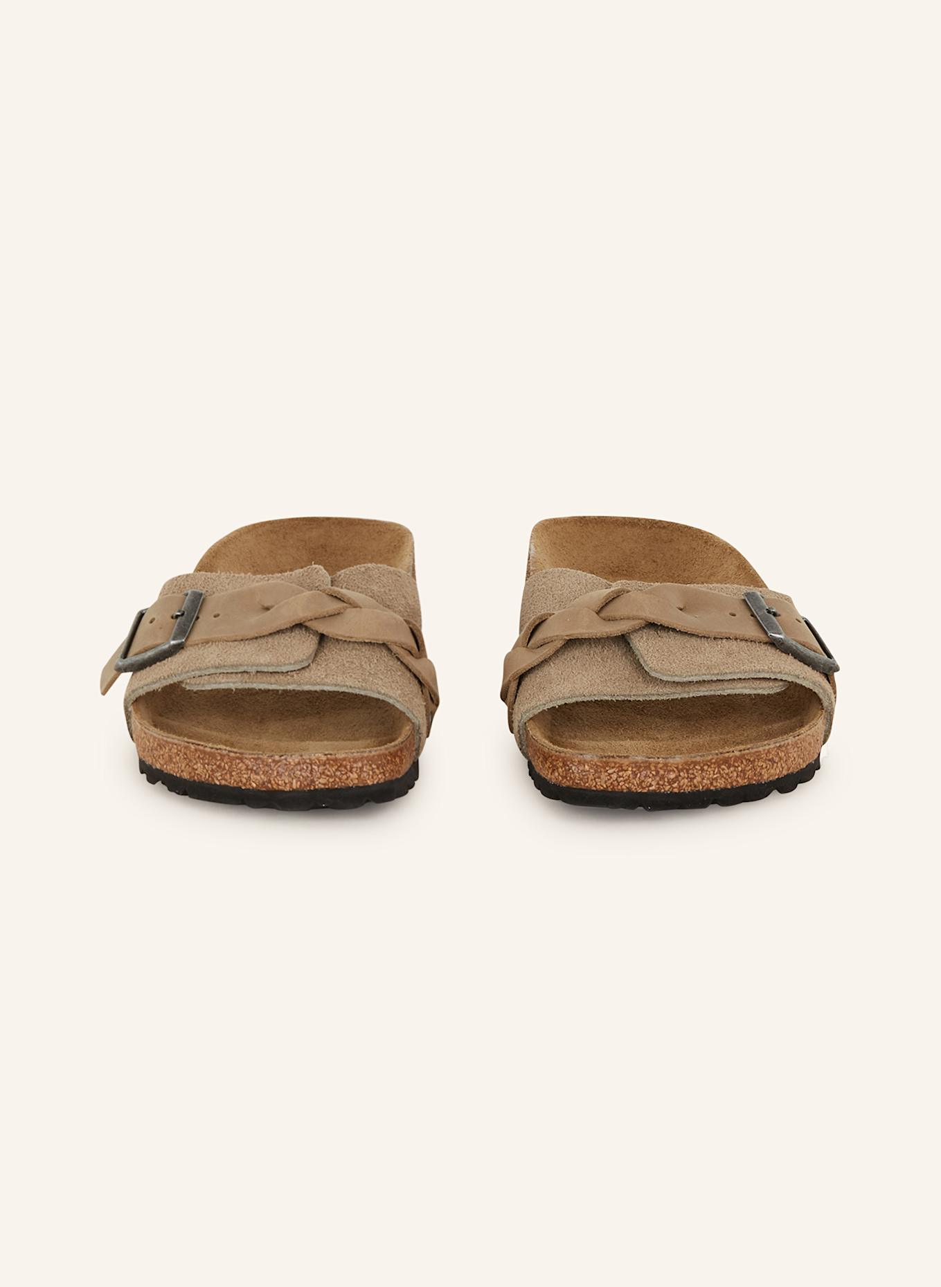 Плетеные мюли Oita Birkenstock, коричневый — фото 3