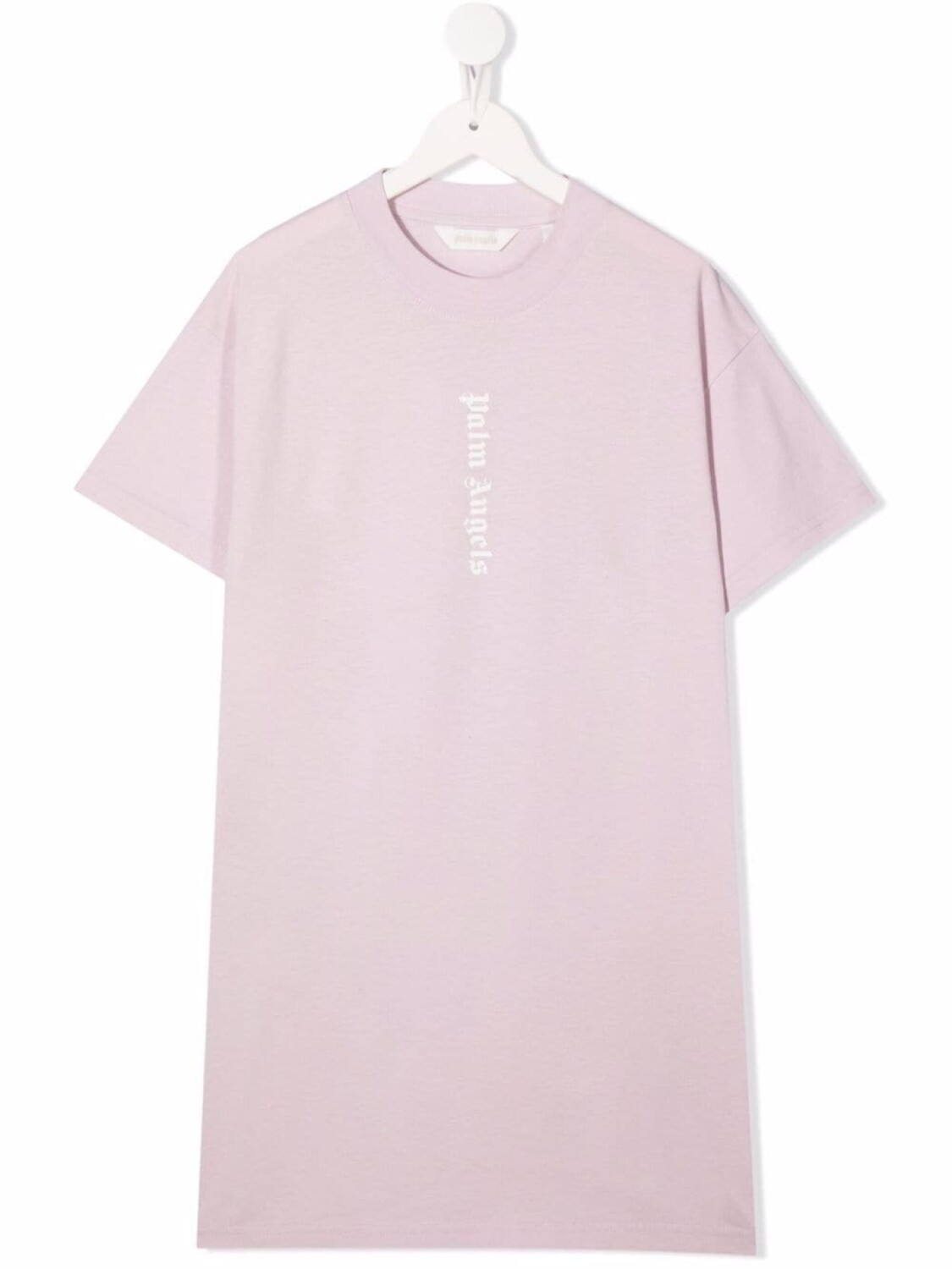 

Palm Angels Kids платье-футболка с логотипом, розовый