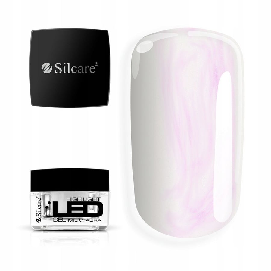 

Гель-конструктор Silcare High Light Led Milky Aura 15 г для ногтей