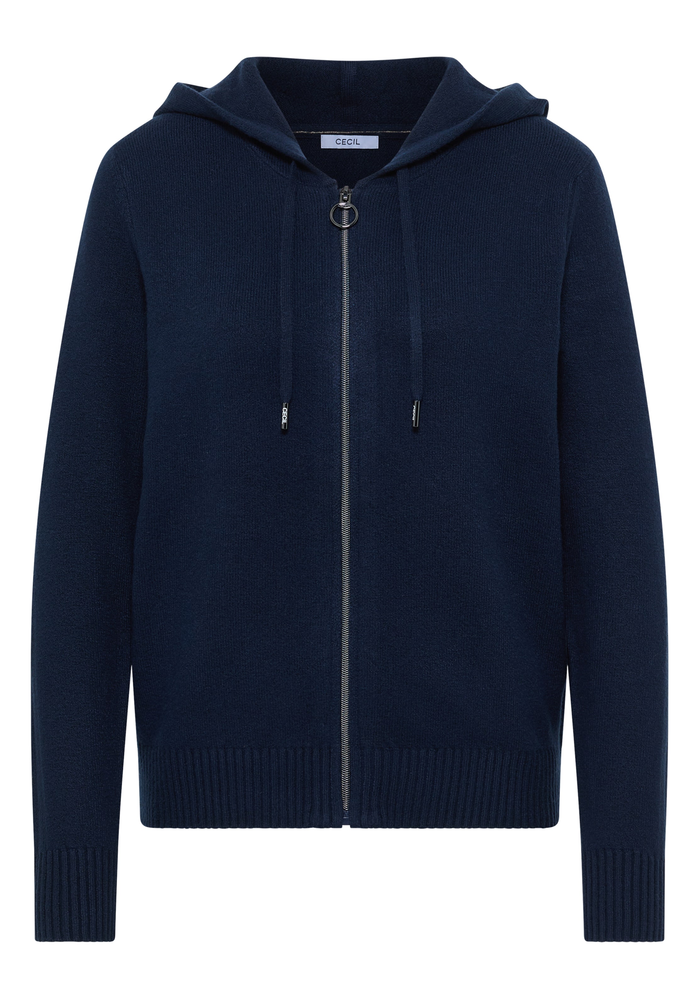 

CECIL Трикотажный кардиган в темно-синем цвете