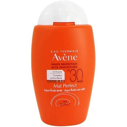 

Solar Aqua-Fluid Perfect Mat с цветным эффектом Spf 30, 50 мл, Avene