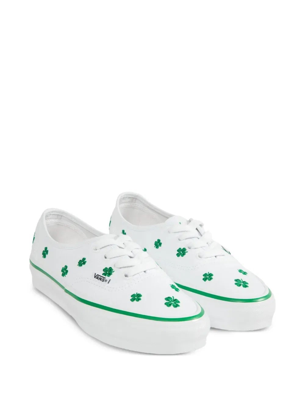 Кеды authentic с вышивкой Vans, белый — фото 2