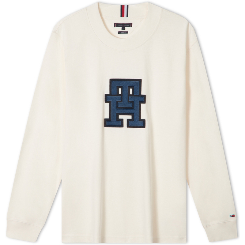 

Мужская футболка с длинными рукавами Tommy Hilfiger, Ecru Ybh, Бежевый, Мужская футболка с длинными рукавами Tommy Hilfiger, Ecru Ybh
