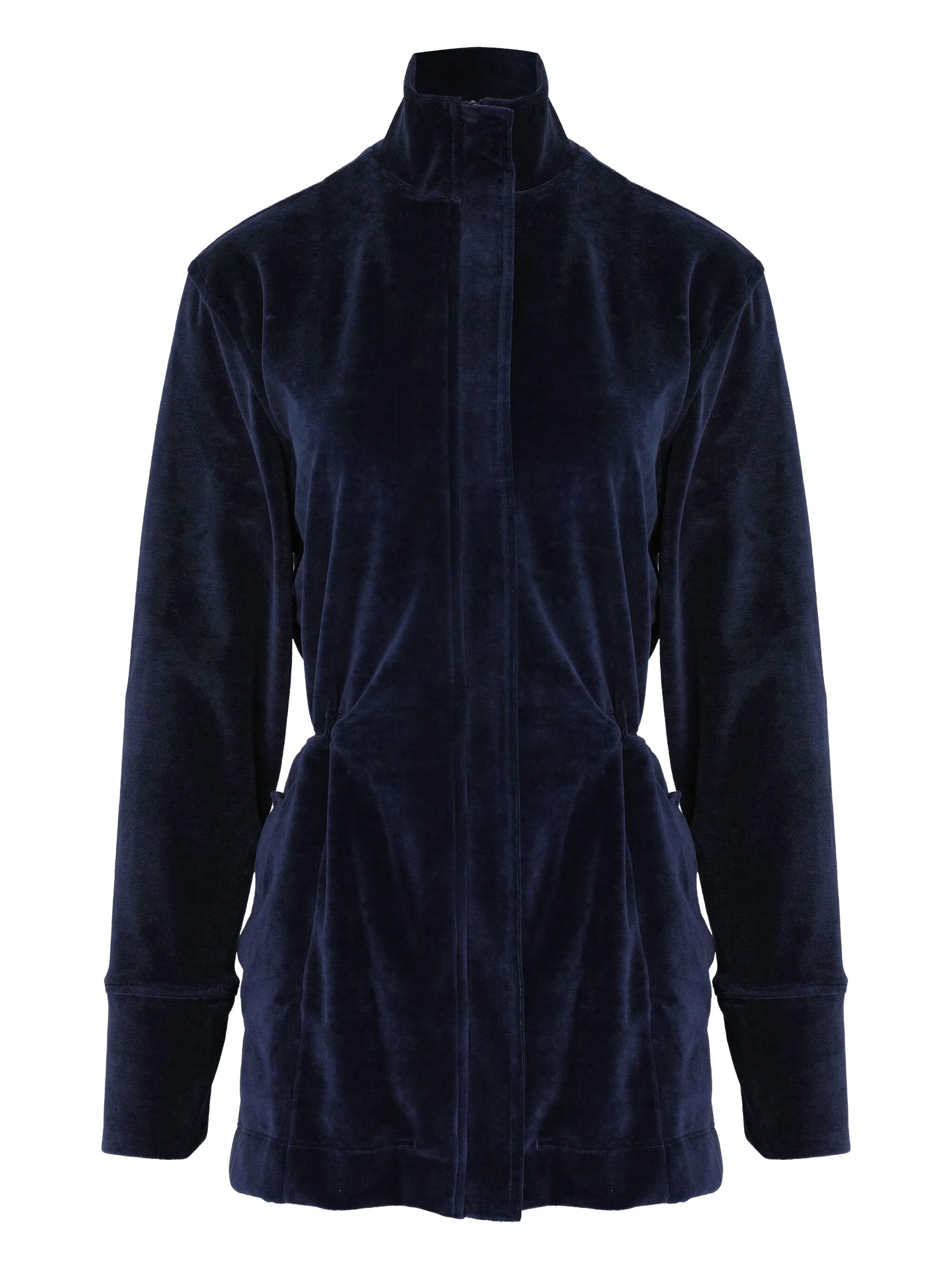 

Пальто на молнии с высоким воротником Lygia & Nanny, синий