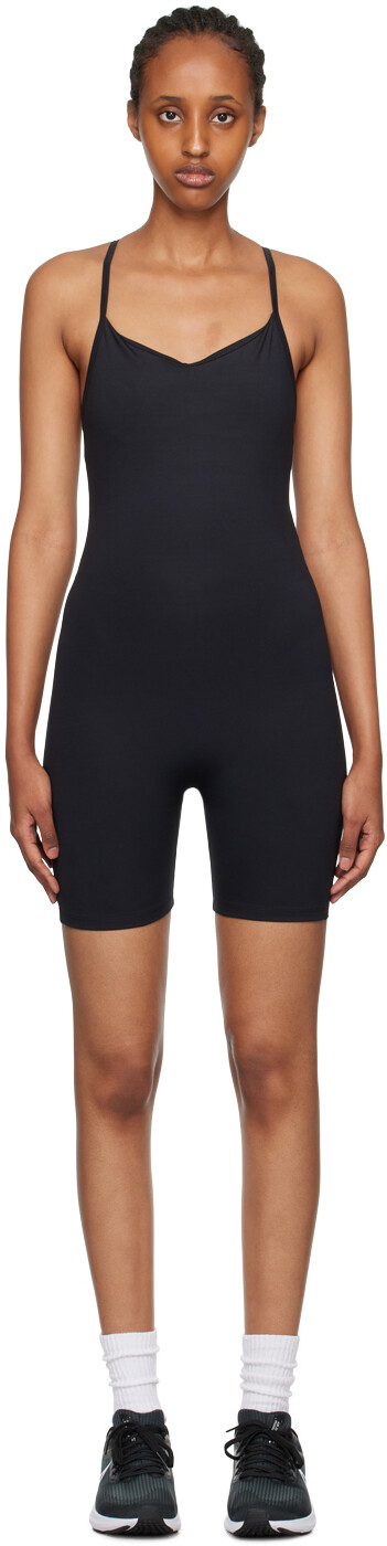 

Черный комбинезон с застежкой-молнией Girlfriend Collective