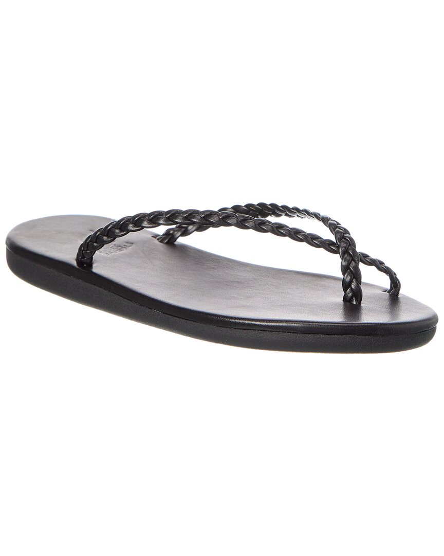 Древнегреческие сандалии Ioulia Экокожаные сандалии Ancient Greek Sandals, черный