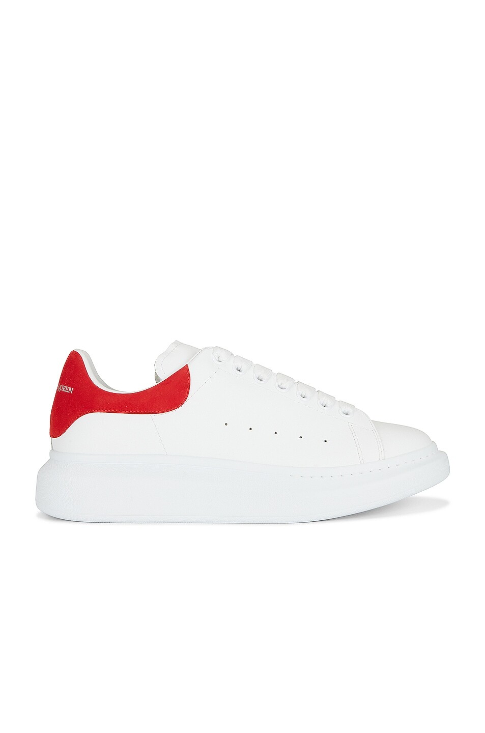 

Кроссовки Alexander Mcqueen Leather, цвет White & Lust Red, Серый, Кроссовки Alexander Mcqueen Leather, цвет White & Lust Red
