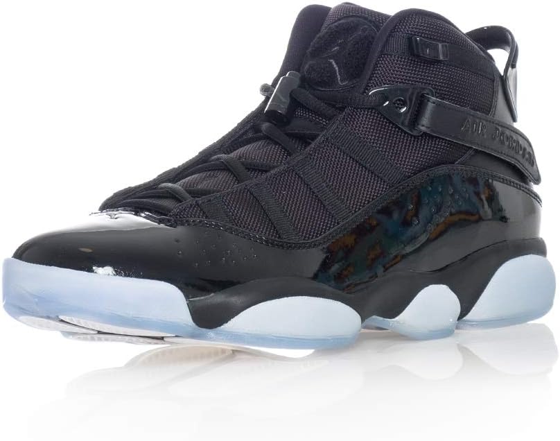 Мужские кроссовки Nike Air Jordan 6 Rings, белый/черный — фото 2