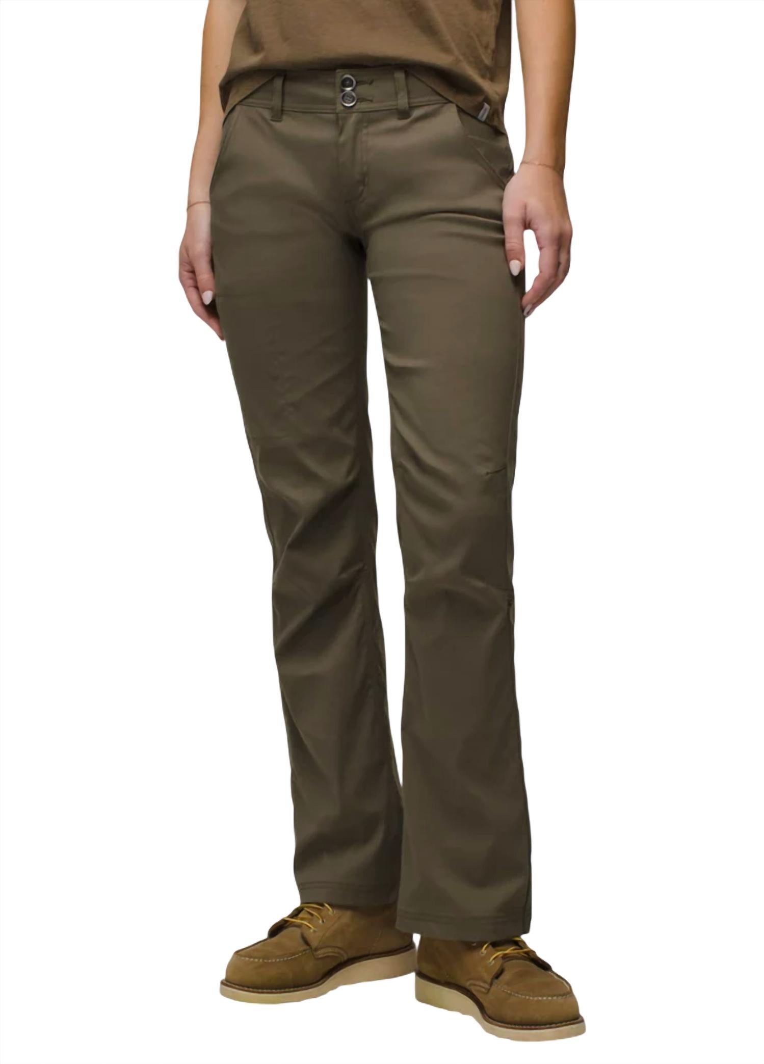 

Брюки женские prAna, цвет slate green