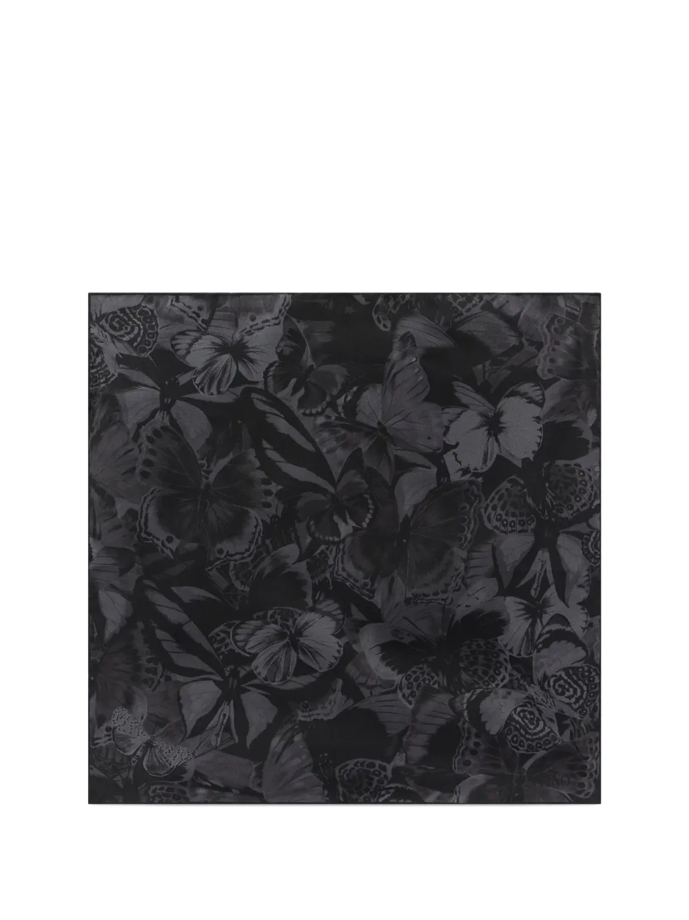 

Платок с принтом бабочек Valentino Garavani, черный