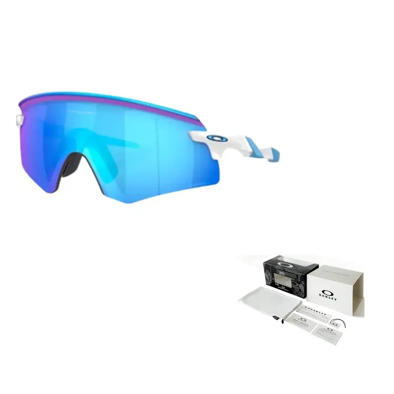 

Oakley Неправильной формы солнцезащитные очки унисекс синие, Blue