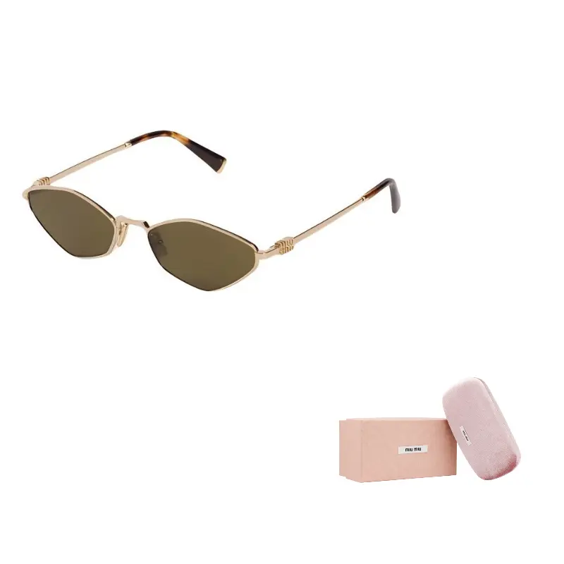 

MIU MIU Солнечные очки Regard, Gold