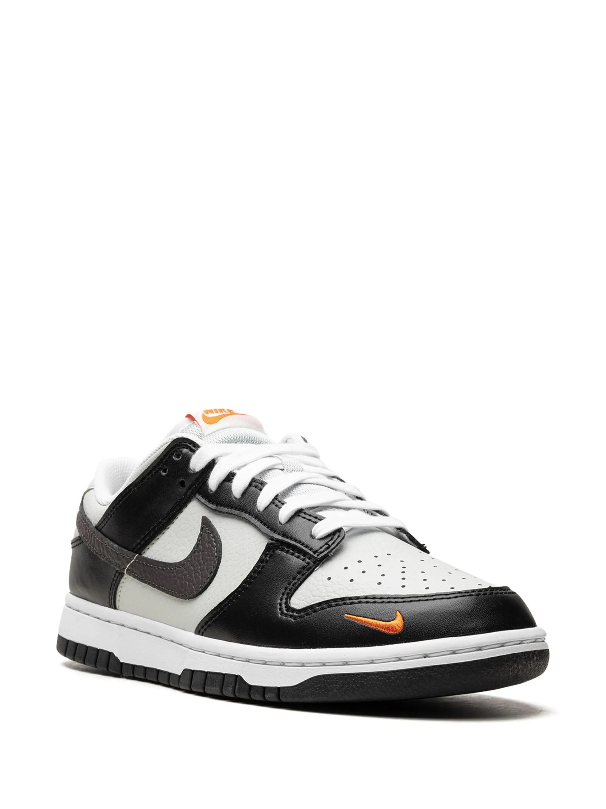 Кроссовки Dunk Low Black/Total Nike, черный — фото 2
