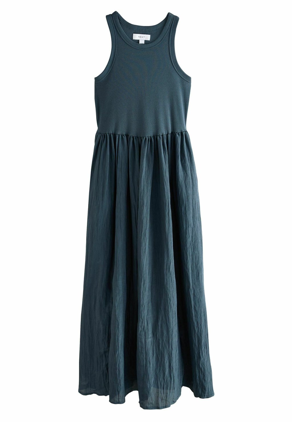 

Платье макси TALL FIT - CRINKLE TEXTURE Next, синий