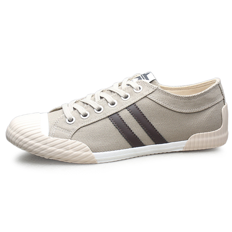 

Нескользящие, износостойкие, легкие низкие мужские кроссовки для скейтбординга SENJIALUO, Black Beige