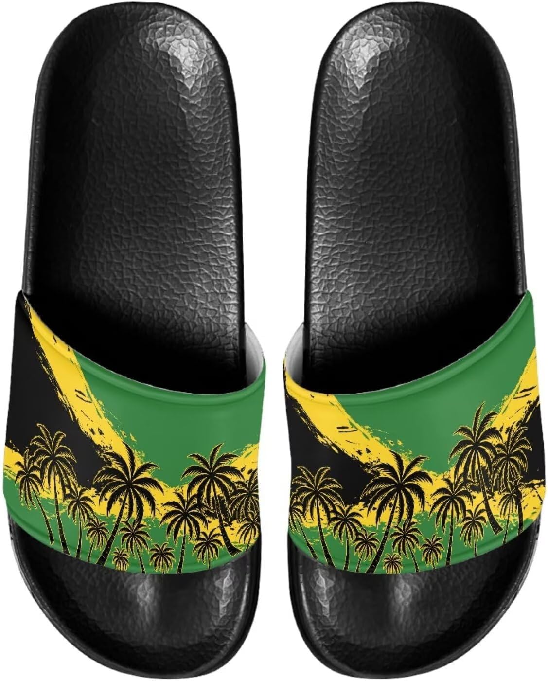 

JUDENTIDOS Милые сланцы с открытым носком, душевые тапочки, противоскользящие, из ЭВА, для дома, для мужчин и женщин, Jamaican Flag