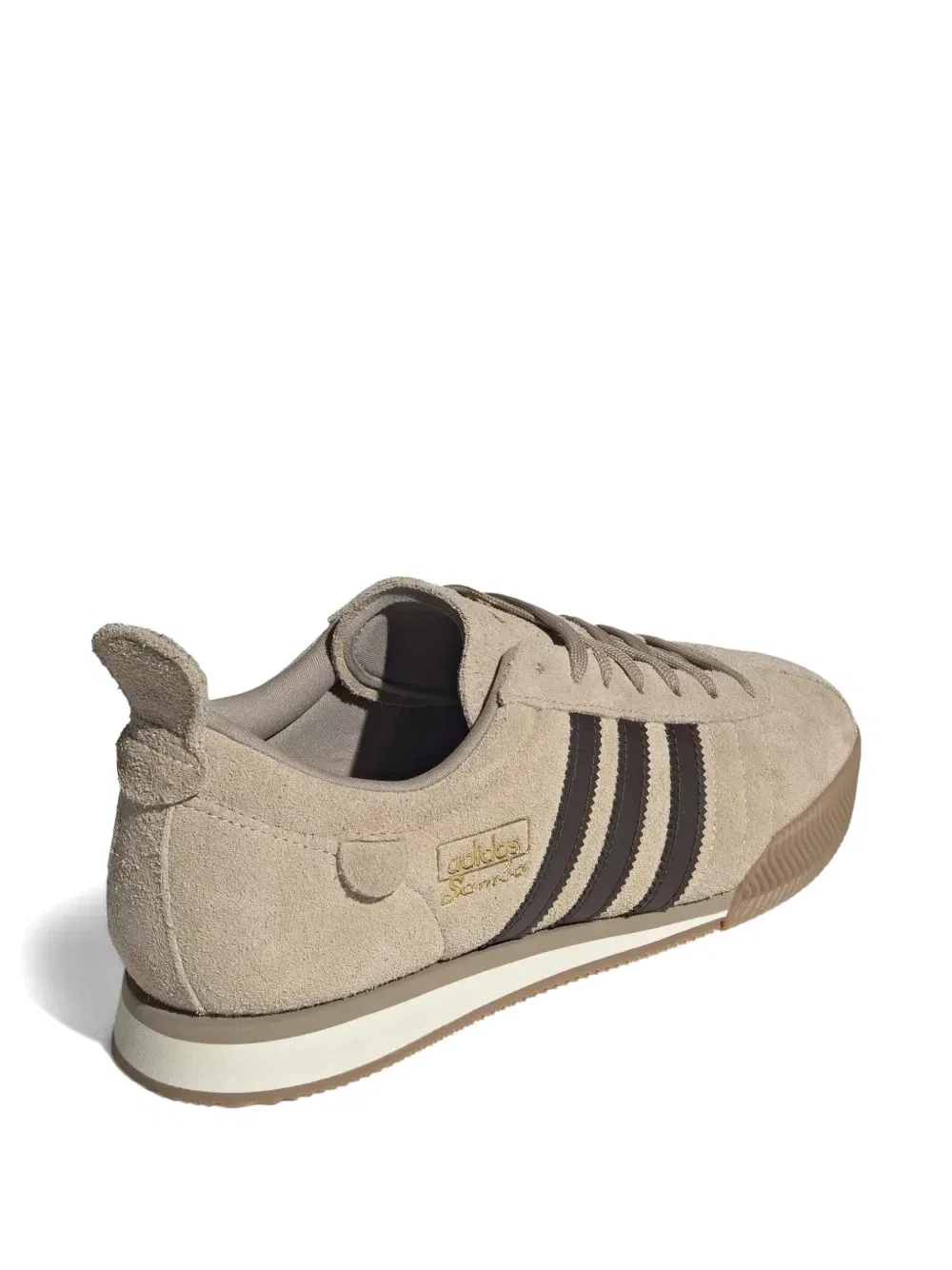 Кроссовки Samba 62 Super на шнуровке adidas, бежевый — фото 4