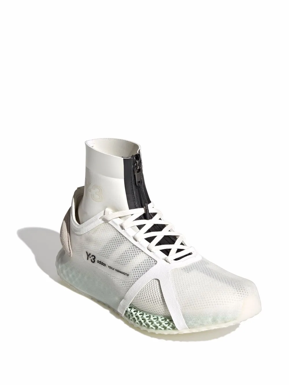 Высокие кроссовки Runner 4D IOW Y-3, белый — фото 2