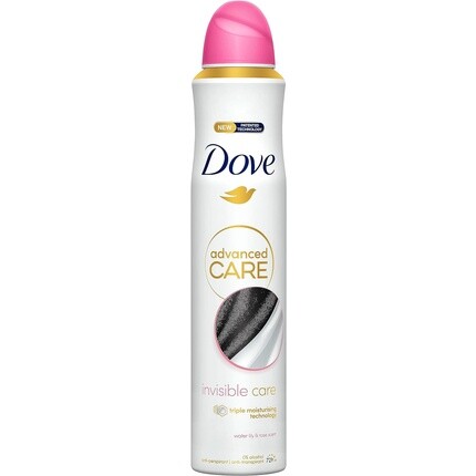 

Дезодорант-антиперспирант Dove Advanced Care Invisible Care с технологией тройного увлажнения, спрей, 200 мл, водяная лилия и роза