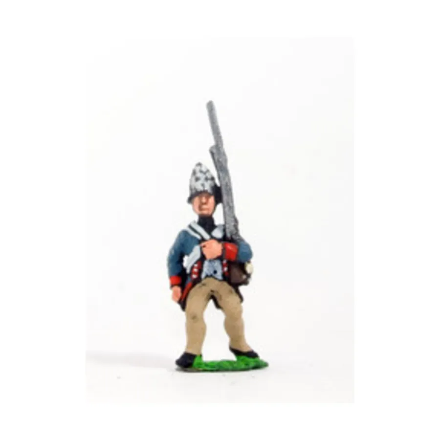 

Стрелок – продвижение с вертикальным мушкетом, American War of Independence - German (15mm)
