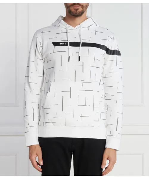 

Толстовка Soody 1 Regular fit Boss Green, белый