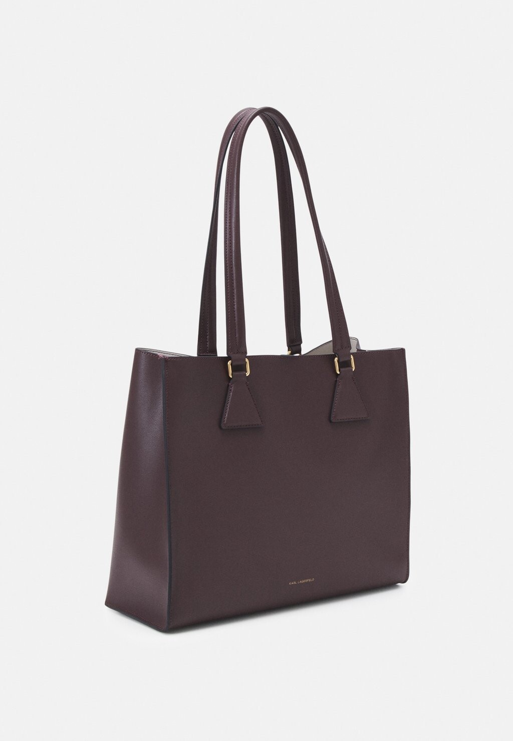 

Сумка-тоут LOCK SOFT TOTE KARL LAGERFELD, коричневый