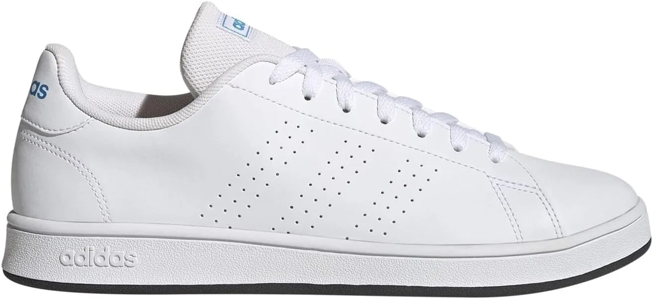 Мужские кроссовки Adidas Advantage Base, Ftwr White Ftwr White Pulse Blue — фото 2