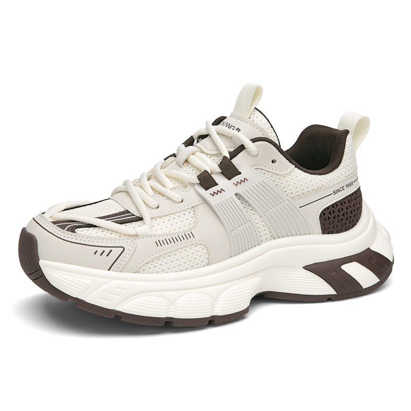 

Низкие массивные кроссовки серии Fashion Classics для мужчин AOKANG, Cocoa Brown[Standard Sports Shoe Size]