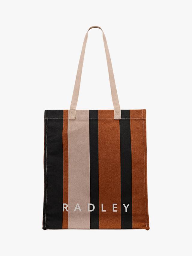 

Полосатая холщовая сумка-шоппер Radley, Snow