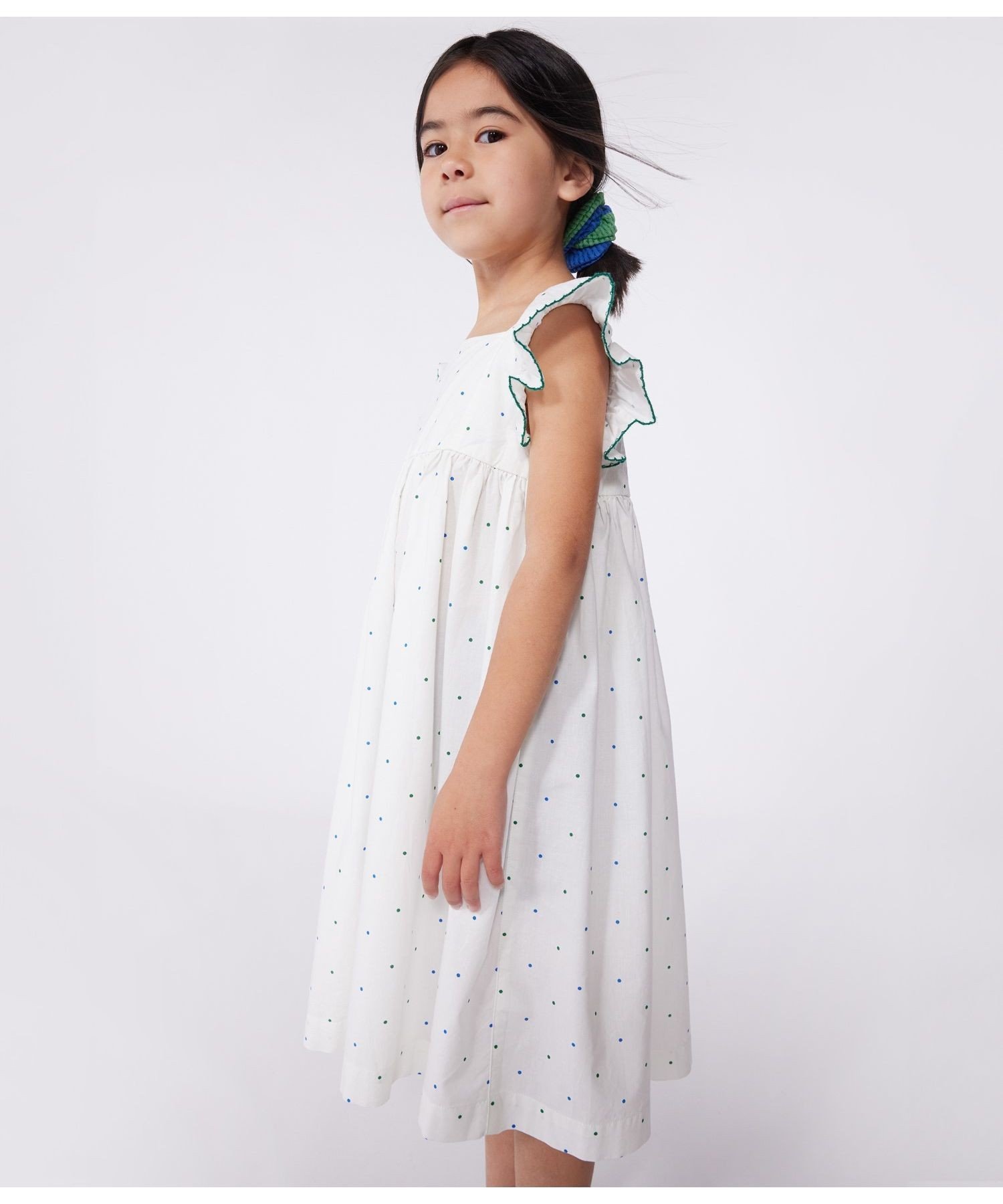 Платье один кусочек Petit Bateau, Off-white/Multicolor — фото 2