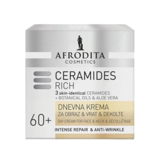 

Дневной крем для лица, шеи и декольте, 50 мл Afrodita, Ceramides Rich