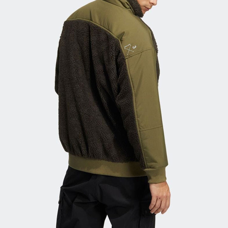 Мужская куртка Qi White Stone Co-branded Model Green Adidas, зеленый — фото 3