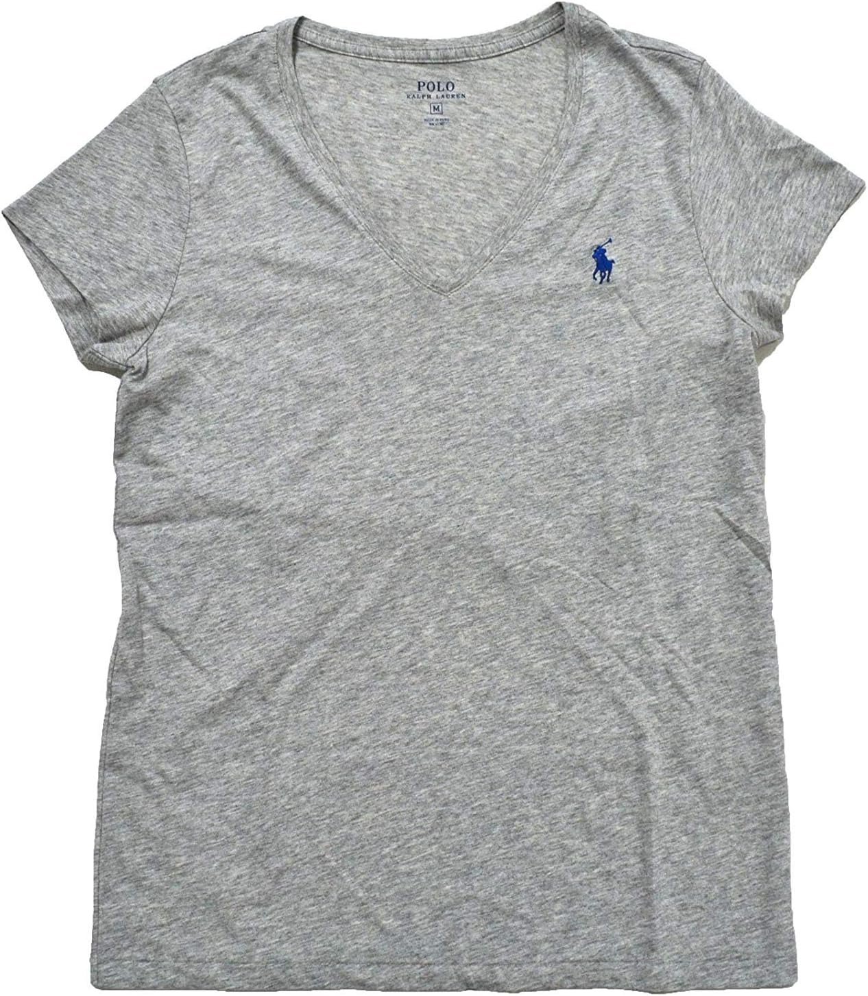 

Polo RL женская футболка с V-образным вырезом и пони POLO RALPH LAUREN, Heathered Grey, Серый, Polo RL женская футболка с V-образным вырезом и пони POLO RALPH LAUREN, Heathered Grey