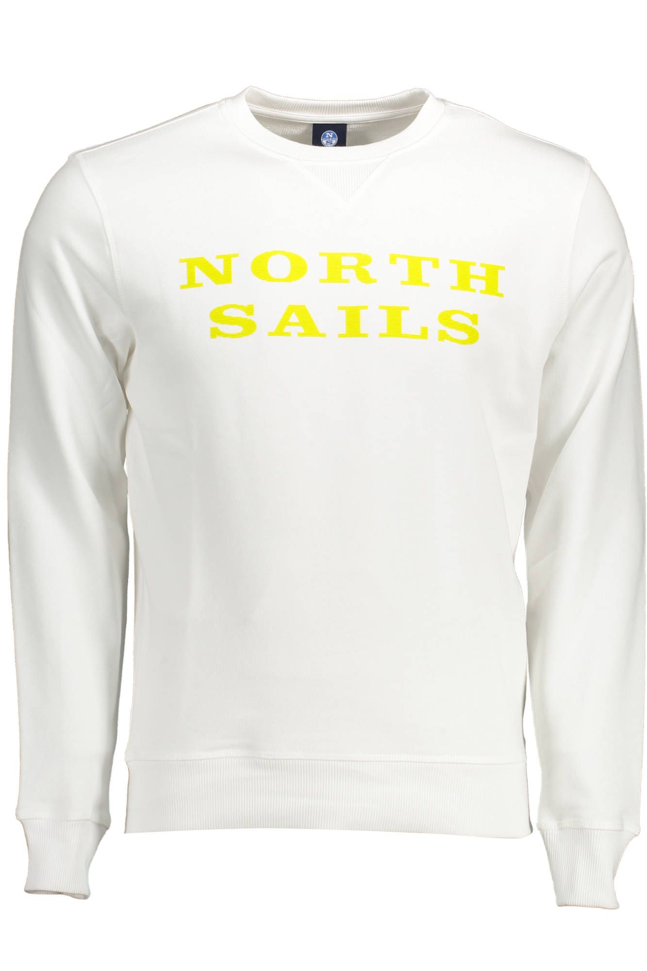 

Белый хлопковый мужской свитер North Sails