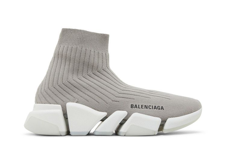 Кроссовки Balenciaga Balenciaga Wmns Speed 2.0 'Light Grey', серый — фото 2