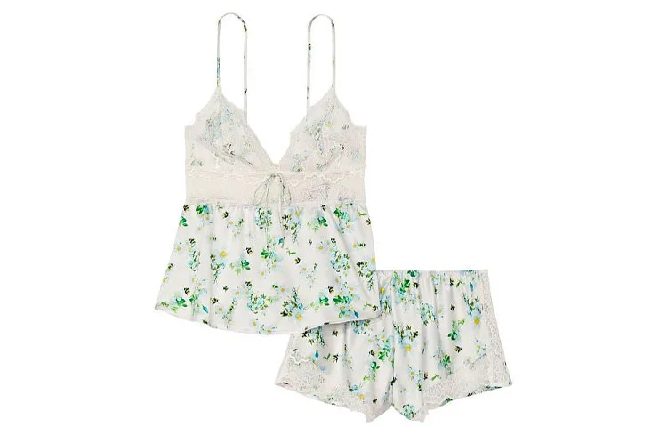 Женский комплект пижамы Victoria's Secret, White Print