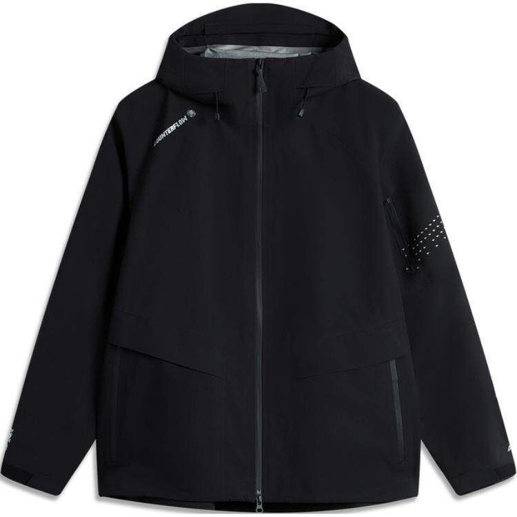 

Ветровка куртка унисекс черный Lining
