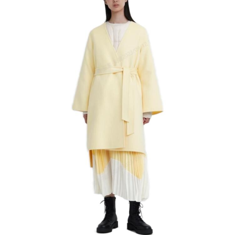 Пальто женское Uniqlo X Clare Waight Keller, 41 желтый — фото 4