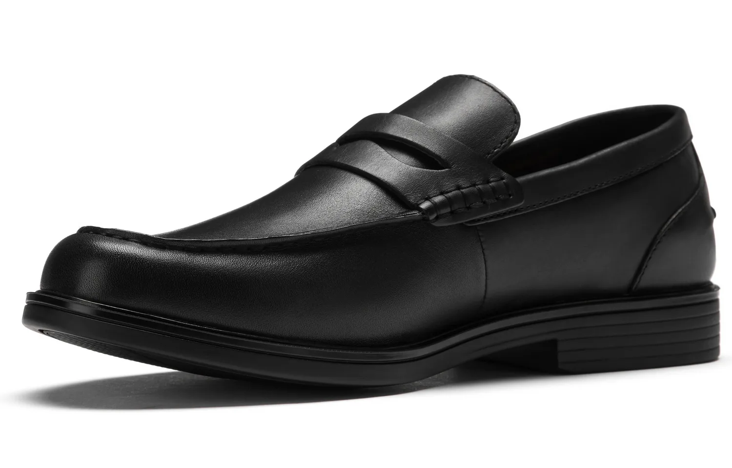 Clarks Лоферы мужские черные — фото 3