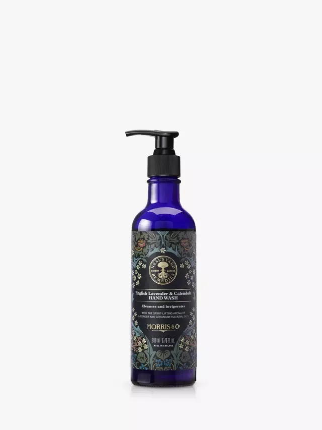 Жидкое мыло для рук Morris & Co. с английской лавандой и календулой, 200 мл Neal's Yard Remedies