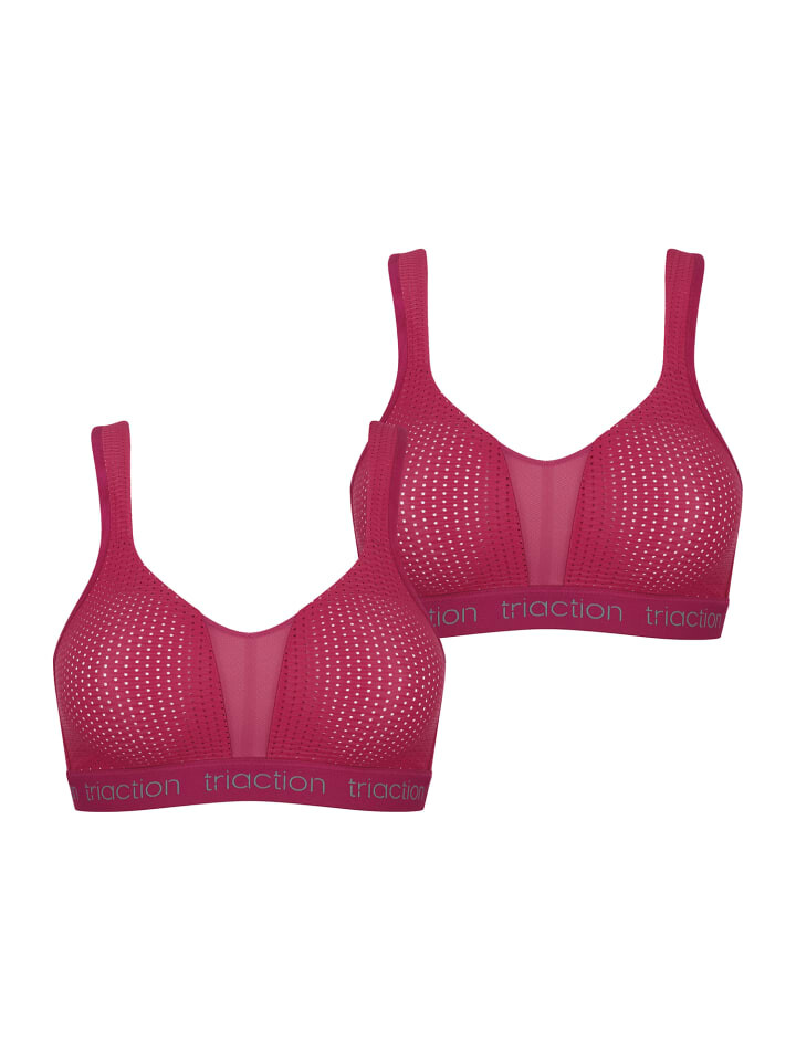 

Спортивные бюстгальтер Triumph Triaction Energy Lite, цвет cerise